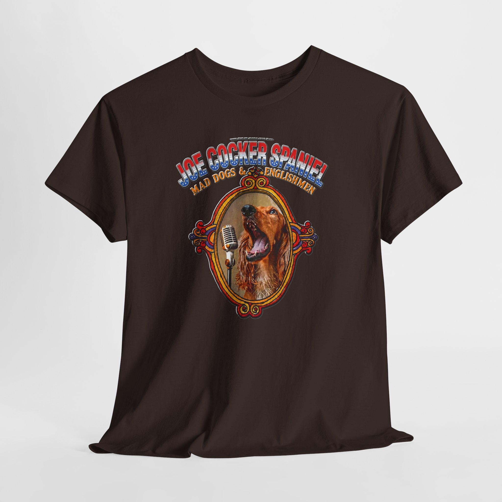 Joe Cocker Spaniel Tee — 'Love the Player, Love the T-Shirt' - Image 58