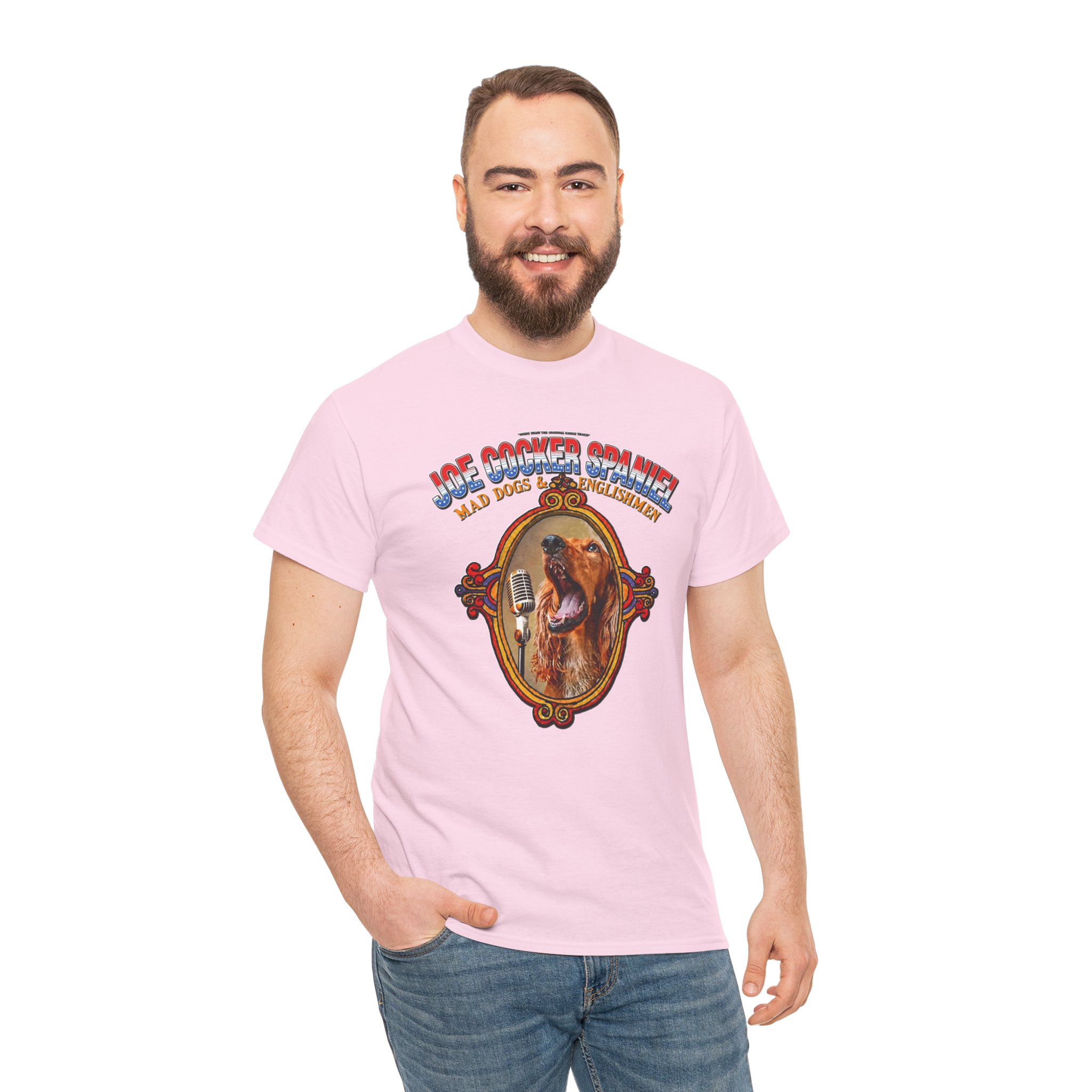Joe Cocker Spaniel Tee — 'Love the Player, Love the T-Shirt' - Image 82