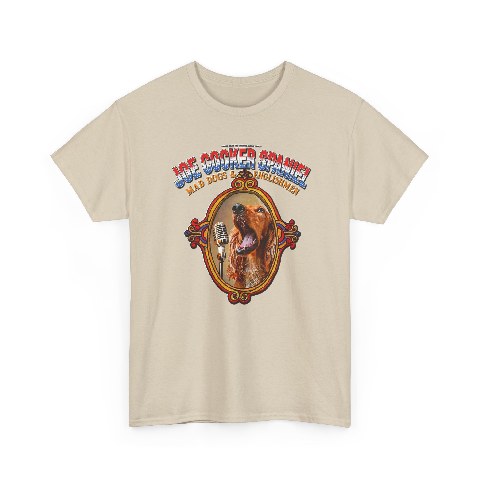 Joe Cocker Spaniel Tee — 'Love the Player, Love the T-Shirt' - Image 29