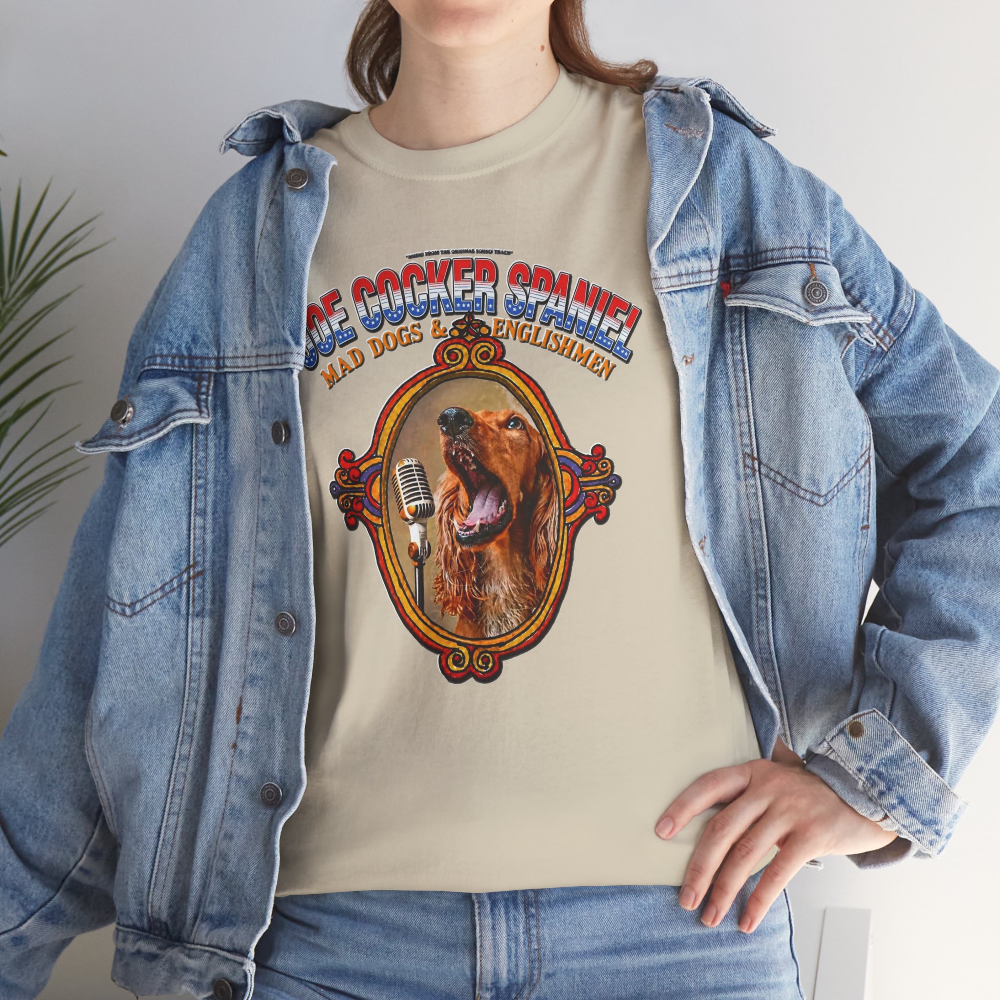 Joe Cocker Spaniel Tee — 'Love the Player, Love the T-Shirt' - Image 34