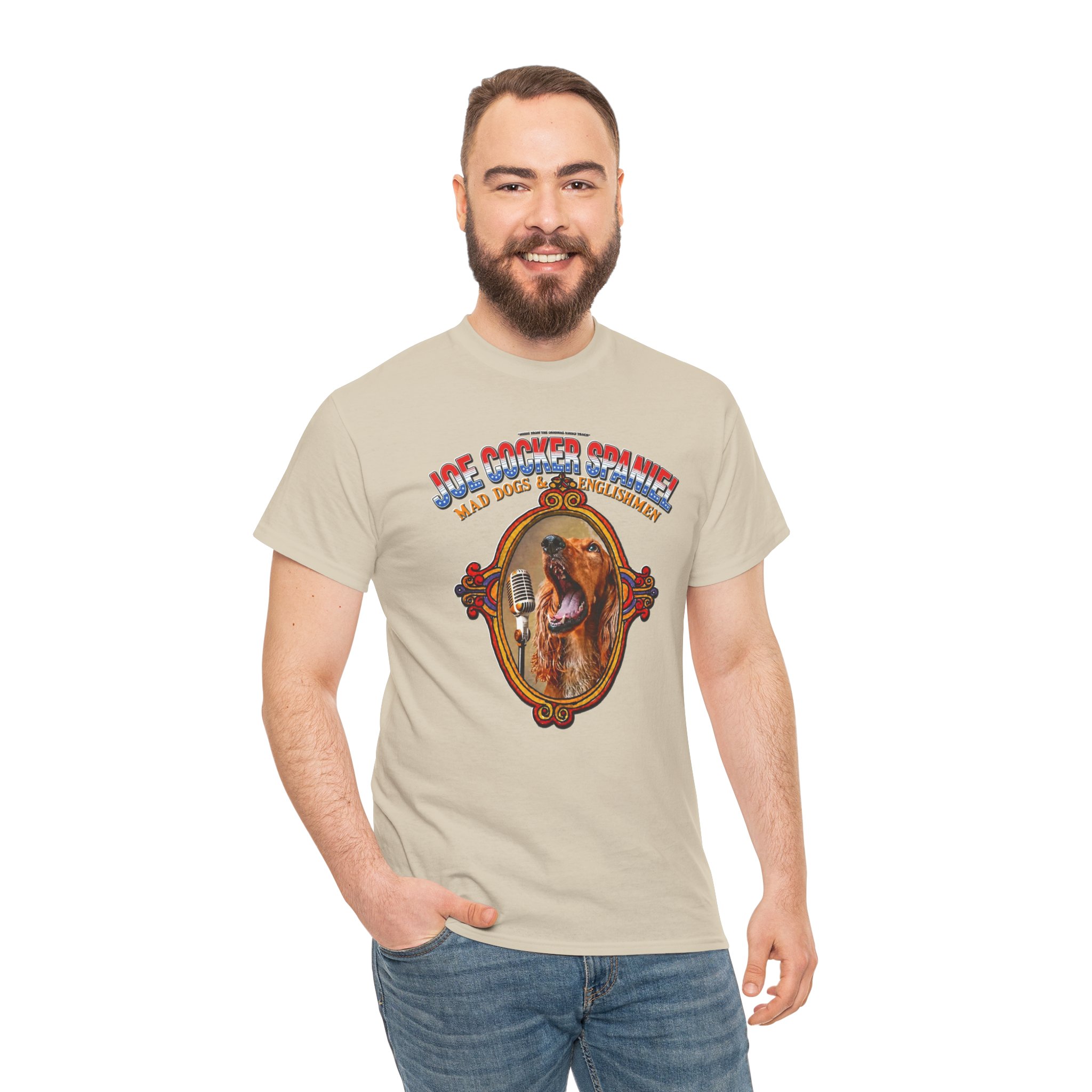 Joe Cocker Spaniel Tee — 'Love the Player, Love the T-Shirt' - Image 37