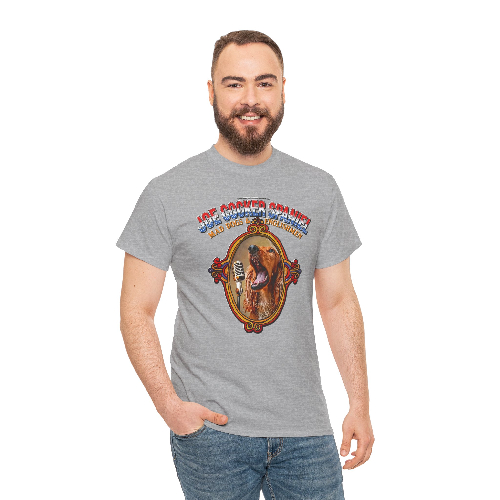 Joe Cocker Spaniel Tee — 'Love the Player, Love the T-Shirt' - Image 46