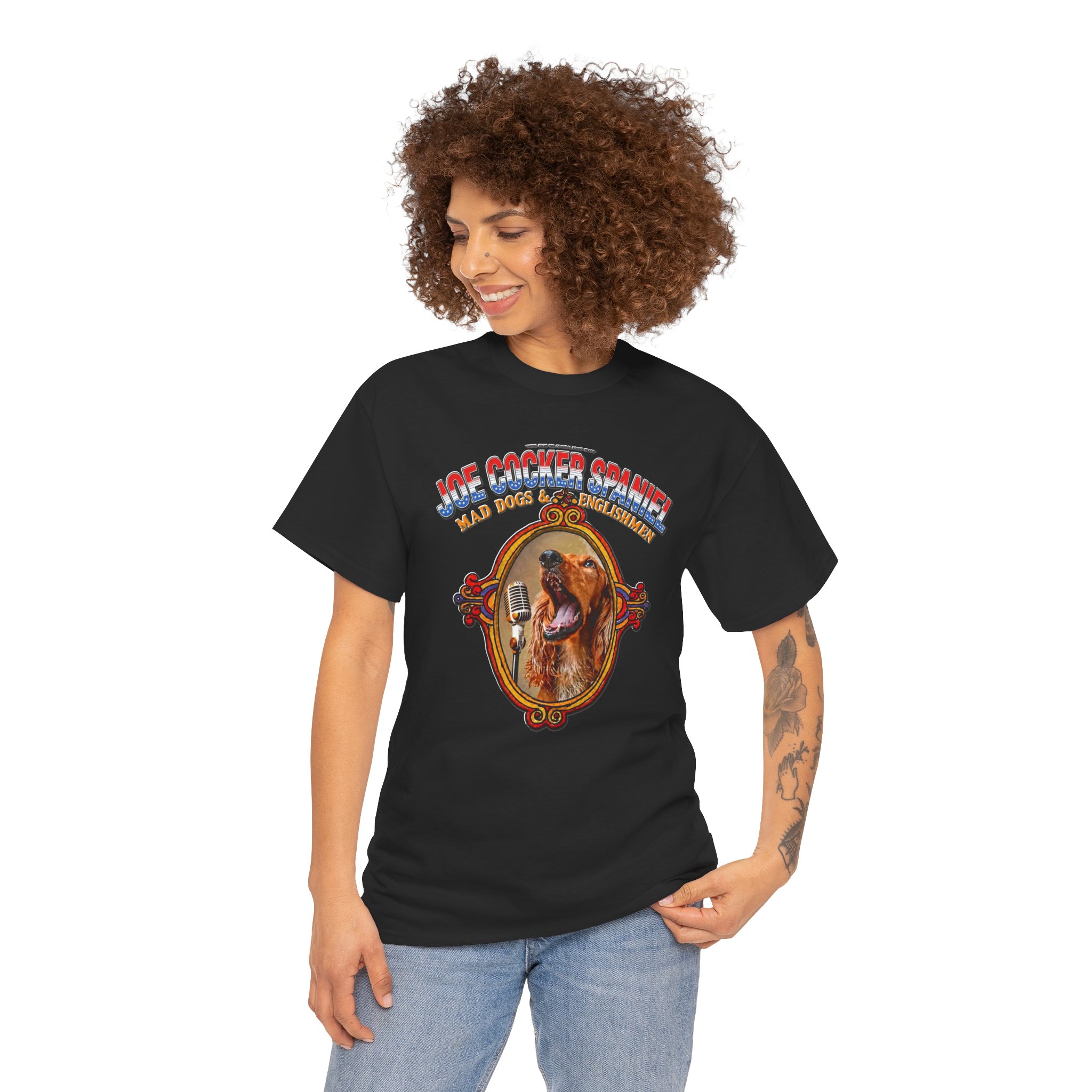 Joe Cocker Spaniel Tee — 'Love the Player, Love the T-Shirt' - Image 24