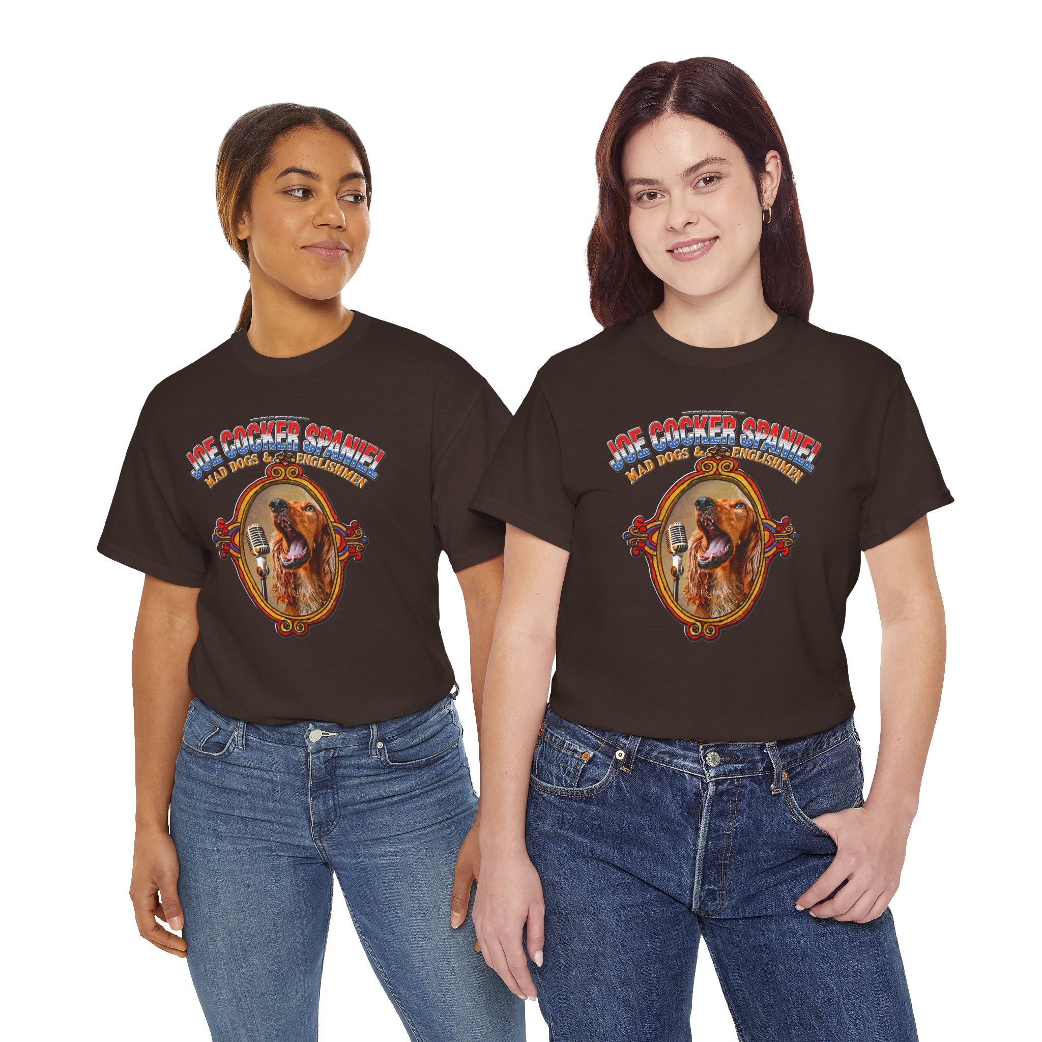 Joe Cocker Spaniel Tee — 'Love the Player, Love the T-Shirt' - Image 62