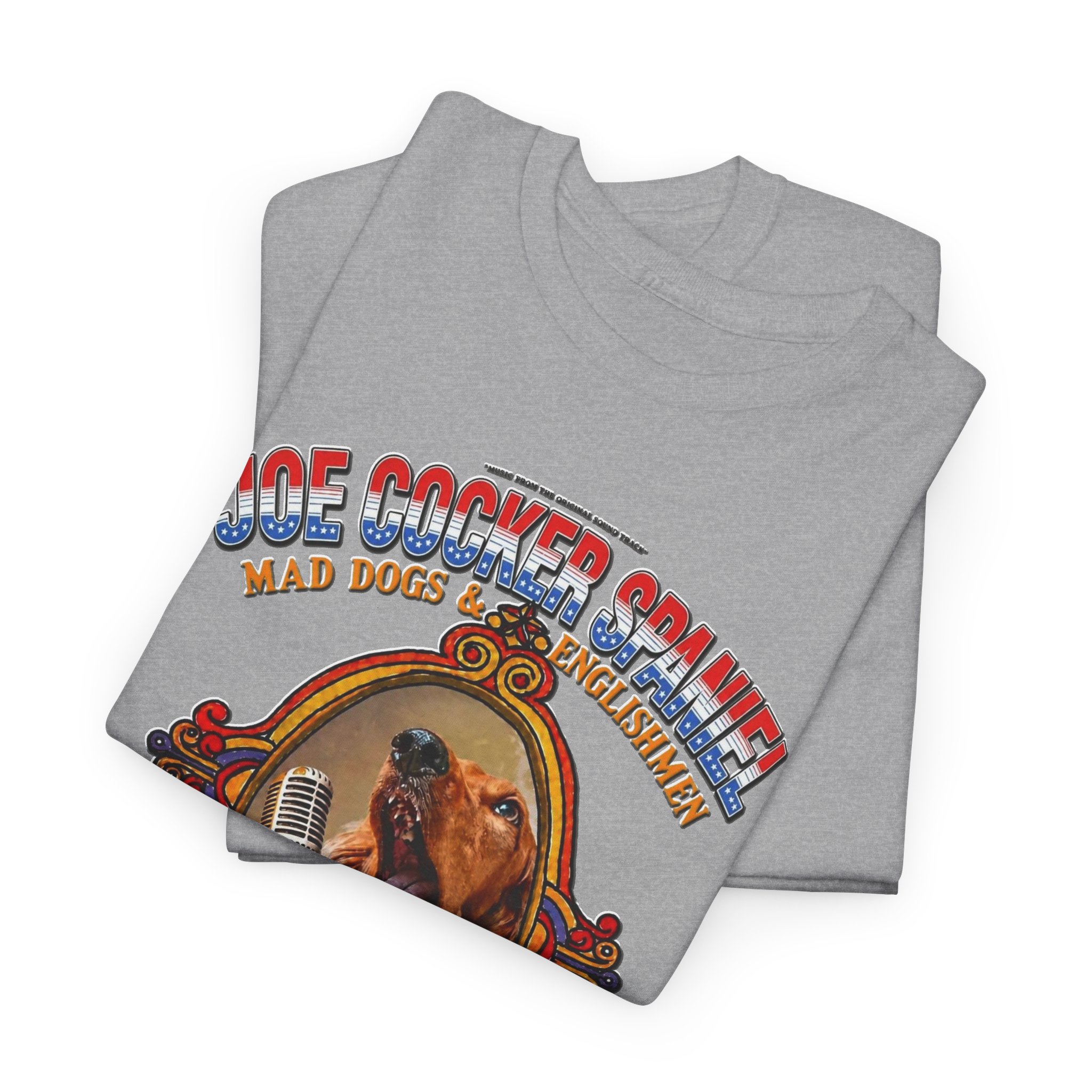 Joe Cocker Spaniel Tee — 'Love the Player, Love the T-Shirt' - Image 41