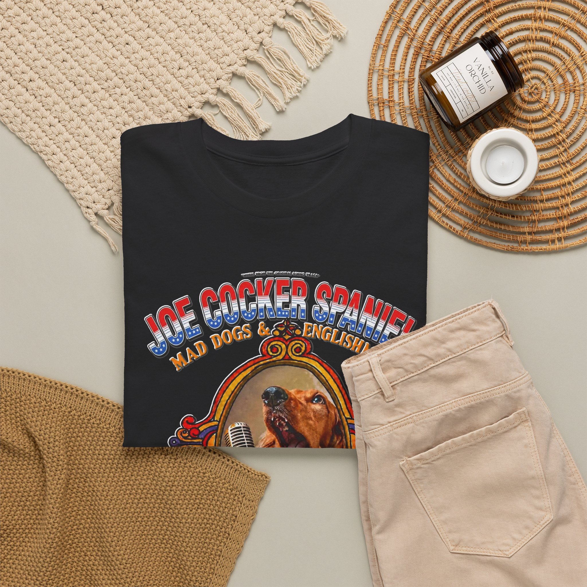 Joe Cocker Spaniel Tee — 'Love the Player, Love the T-Shirt' - Image 27