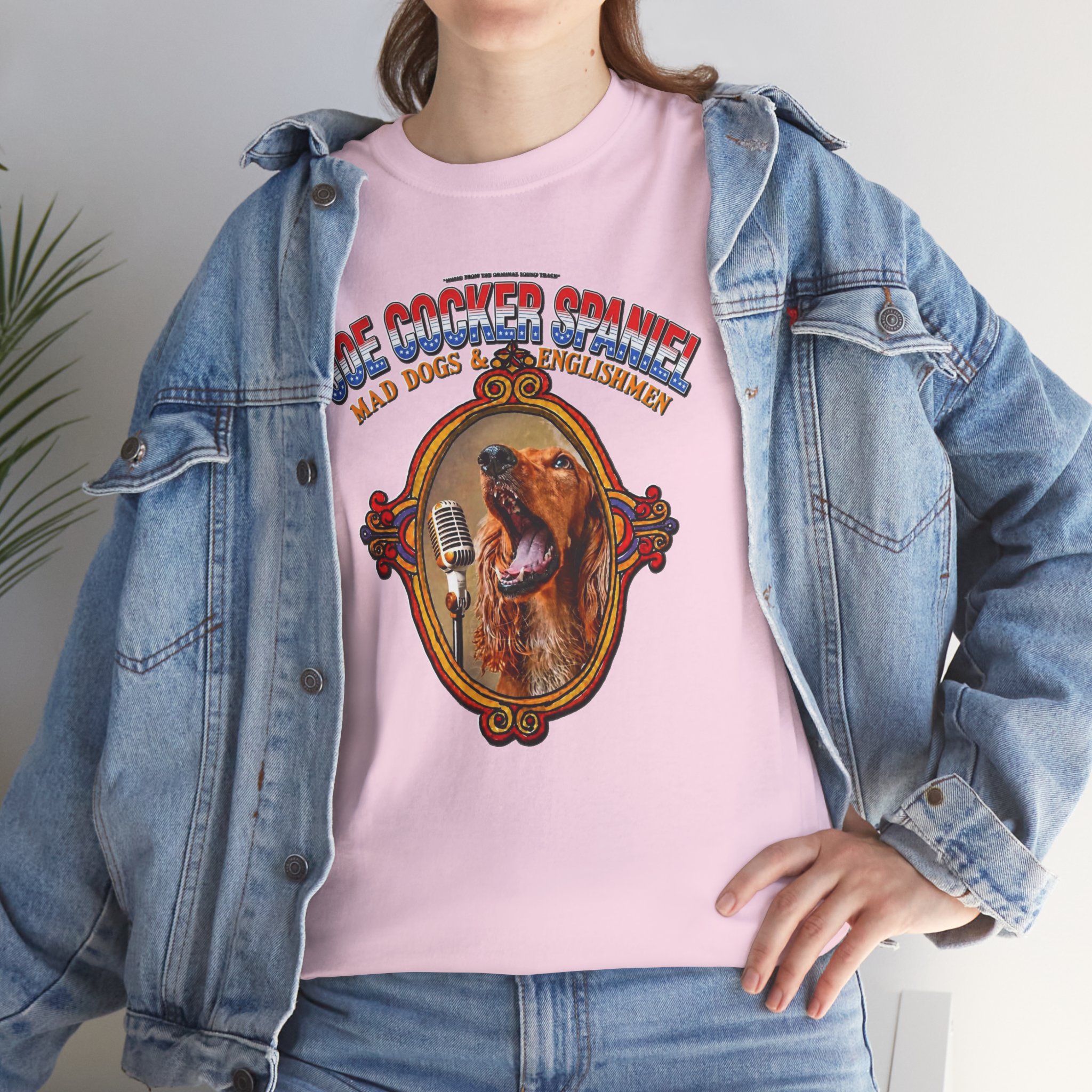 Joe Cocker Spaniel Tee — 'Love the Player, Love the T-Shirt' - Image 79