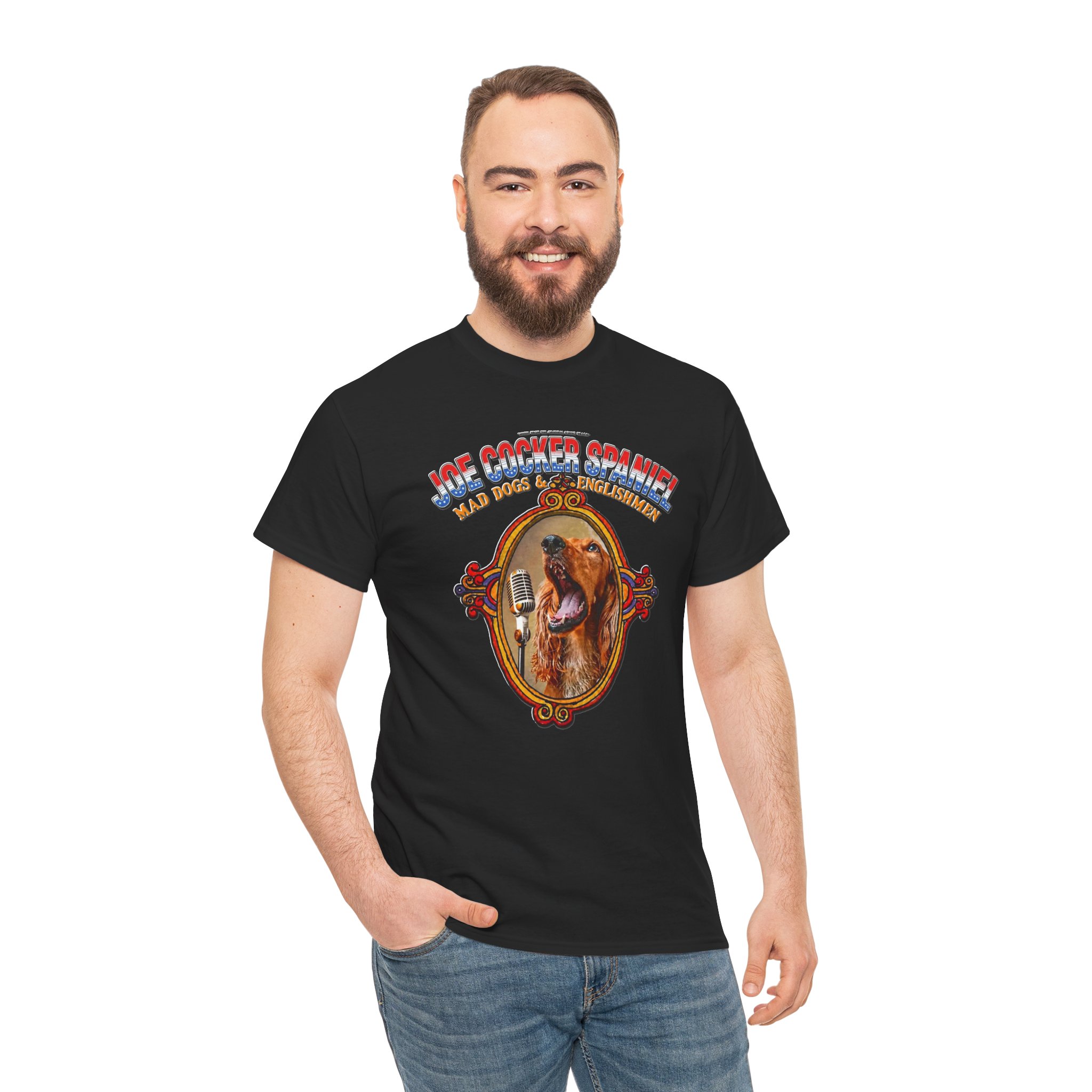 Joe Cocker Spaniel Tee — 'Love the Player, Love the T-Shirt' - Image 28