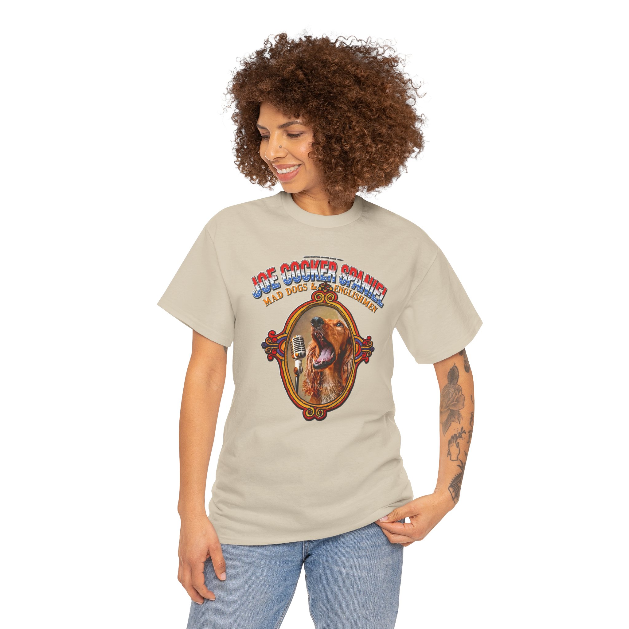 Joe Cocker Spaniel Tee — 'Love the Player, Love the T-Shirt' - Image 33