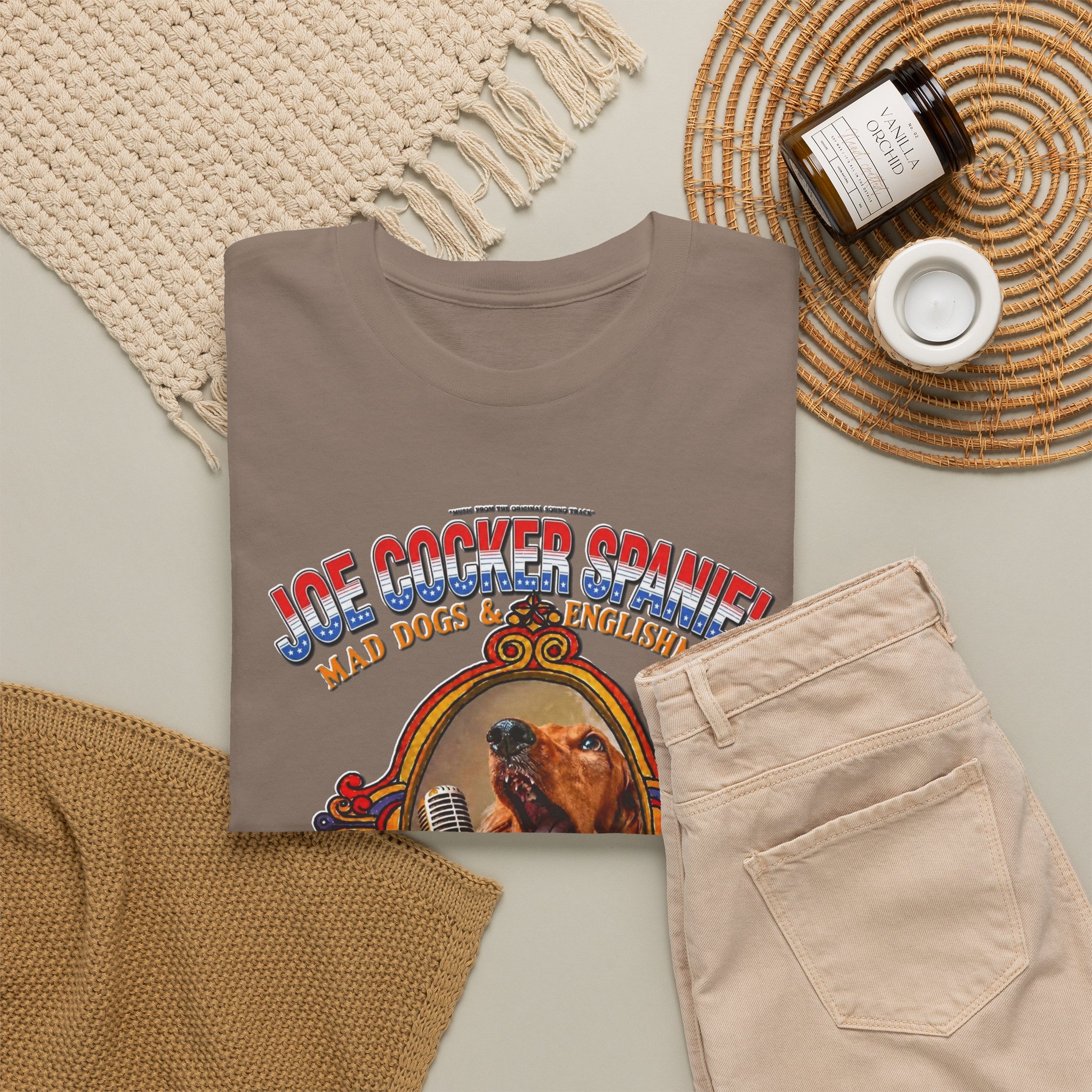 Joe Cocker Spaniel Tee — 'Love the Player, Love the T-Shirt' - Image 54