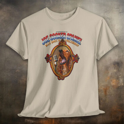 Joe Cocker Spaniel Tee — 'Love the Player, Love the T-Shirt'